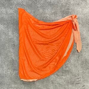 Mesh Neon Beach Cover Up Skirt